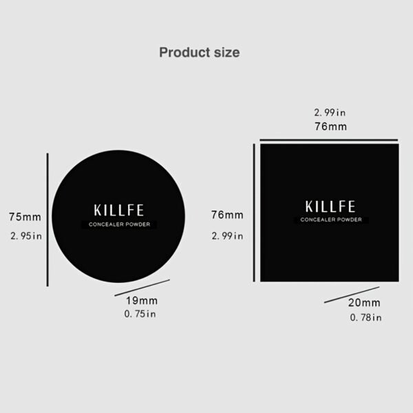 Long-Lasting Matte Finish Pressed Powder for Flawless Complexion and Controlled Shine - Image 4