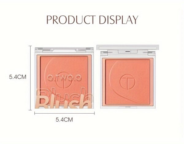 O.TWO.O Face Makeup Blush Palette 6 colors Powder quality High color rendering Smooth color Silky texture Long-lasting and non-smearing Autumn and Winter Style for a Three-Dimensional Fog Makeup Finish otwoo makeup for women - Image 23