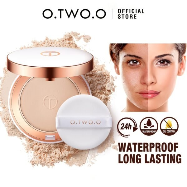 O.TWO.O 3 colors of silky moisturizing makeup setting powder, more delicate, no powder flying, full coverage, flawless makeup, long-lasting, 10/0.35oz, a must-have for all occasions - Image 5