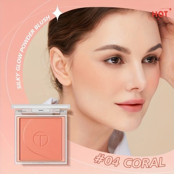 O.TWO.O Face Makeup Blush Palette 6 colors Powder quality High color rendering Smooth color Silky texture Long-lasting and non-smearing Autumn and Winter Style for a Three-Dimensional Fog Makeup Finish otwoo makeup for women - Image 11