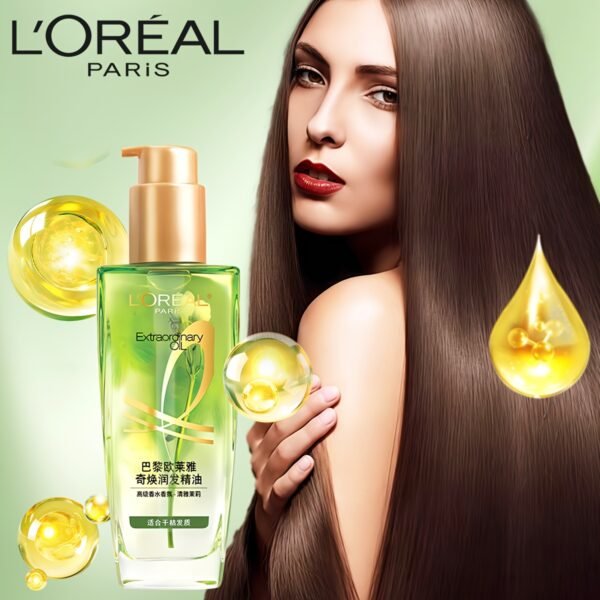 Paris Hair Nourishing Essential Oil, 100ml - Exfoliating & Moisturizing with Jasmine Scent, Ideal for Dry Hair Types, Intense Hydration Formula for Soft, Smooth Strands, Hair Care | Jasmine Scented Oil | Moisturizing Care, Hair Care Product - Image 4