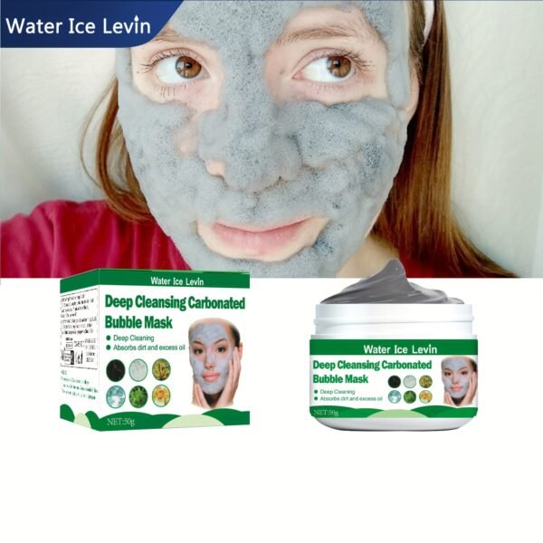 Volcanic Mud Bubble Mask, a Facial And Body Mud Mask That Cleanses Pores And Removes Blackheads, Suitable for Oily Skin, with a Moisturizing Formula Ideal for Dry And Sensitive Skin. - Image 2