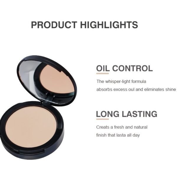 Long-Lasting Matte Finish Pressed Powder for Flawless Complexion and Controlled Shine - Image 10