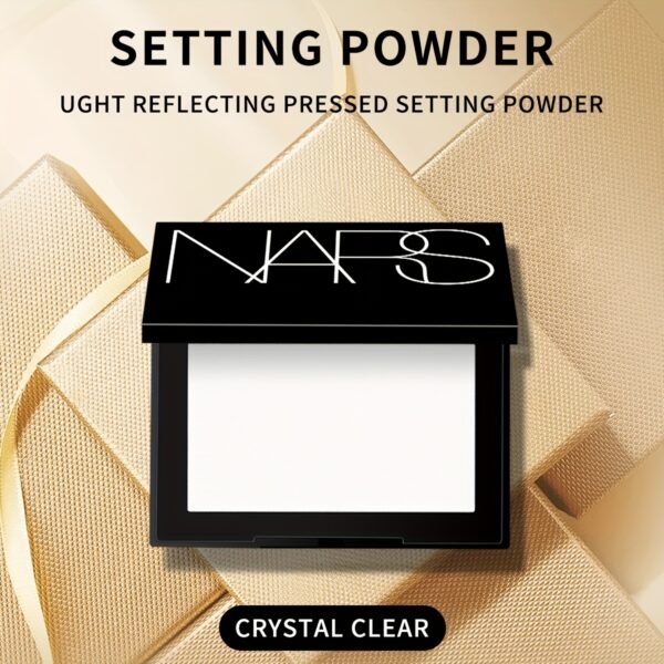 NARS Light Reflecting Setting Powder Pressed - 3g Mini Size, Oil-Control & Natural Finish, Lightweight Formula with Clear Powder for All Light Beige Types, Compact & Travel-Friendly - Image 7