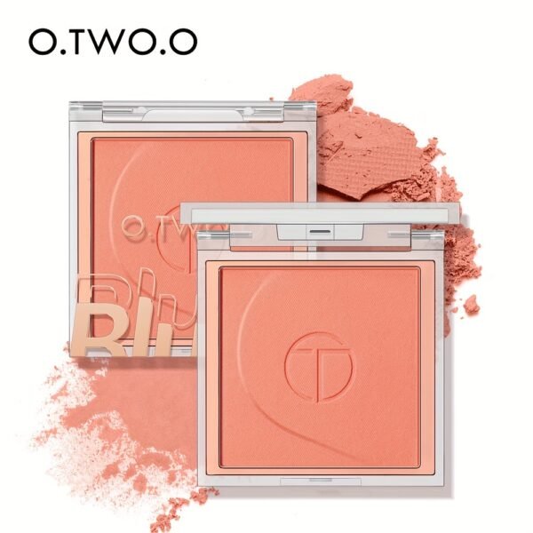 O.TWO.O Face Makeup Blush Palette 6 colors Powder quality High color rendering Smooth color Silky texture Long-lasting and non-smearing Autumn and Winter Style for a Three-Dimensional Fog Makeup Finish otwoo makeup for women