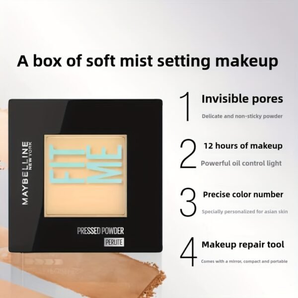 Maybelline FITME Mini Powder Oil Control Concealer Setting Makeup - Image 3