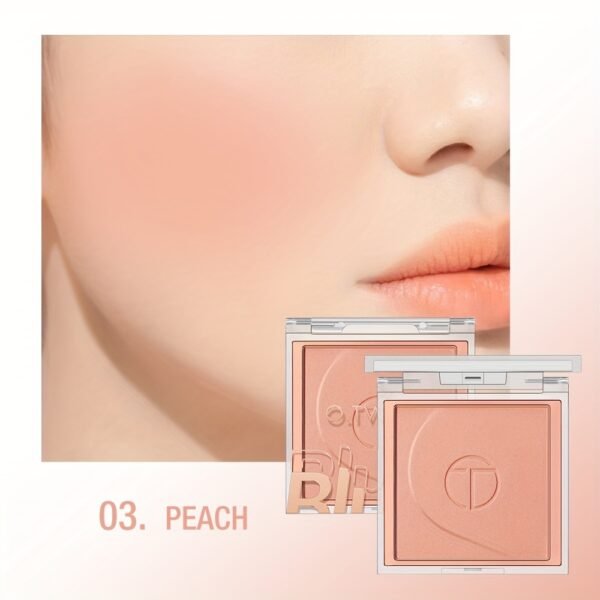 O.TWO.O Face Makeup Blush Palette 6 colors Powder quality High color rendering Smooth color Silky texture Long-lasting and non-smearing Autumn and Winter Style for a Three-Dimensional Fog Makeup Finish otwoo makeup for women - Image 9