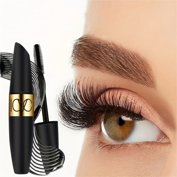 5pcs Set Long-Lasting Mascara, Waterproof and Sweat-Resistant, Volumizing and Curling, Suitable for Mascara Base and Everyday Look