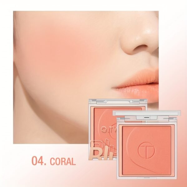 O.TWO.O Face Makeup Blush Palette 6 colors Powder quality High color rendering Smooth color Silky texture Long-lasting and non-smearing Autumn and Winter Style for a Three-Dimensional Fog Makeup Finish otwoo makeup for women - Image 10