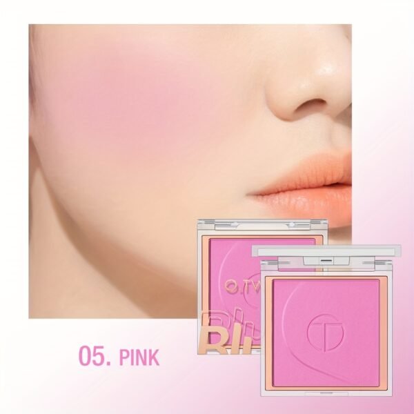 O.TWO.O Face Makeup Blush Palette 6 colors Powder quality High color rendering Smooth color Silky texture Long-lasting and non-smearing Autumn and Winter Style for a Three-Dimensional Fog Makeup Finish otwoo makeup for women - Image 12