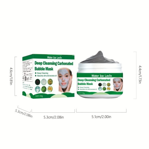 Volcanic Mud Bubble Mask, a Facial And Body Mud Mask That Cleanses Pores And Removes Blackheads, Suitable for Oily Skin, with a Moisturizing Formula Ideal for Dry And Sensitive Skin. - Image 5