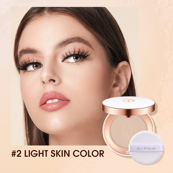 O.TWO.O 3 colors of silky moisturizing makeup setting powder, more delicate, no powder flying, full coverage, flawless makeup, long-lasting, 10/0.35oz, a must-have for all occasions - Image 8