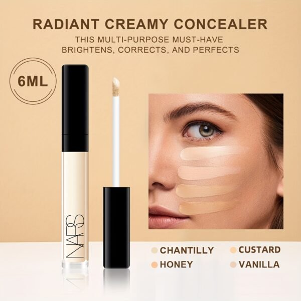 Nars Radiant Creamy Concealer #Custard #Honey #Vanilla #Chantilly 0.22 oz./6ml - Image 2