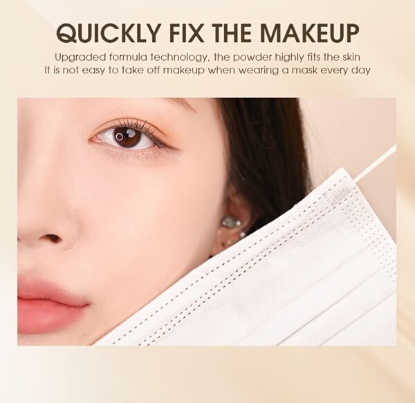 O.TWO.O 3 colors of silky moisturizing makeup setting powder, more delicate, no powder flying, full coverage, flawless makeup, long-lasting, 10/0.35oz, a must-have for all occasions - Image 21