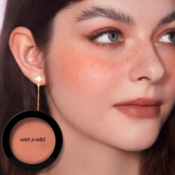 wet n wild Color Icon Blush, Effortless Matte Natural Sheer Glow & Seamless Blend, Luxuriously Infused Smooth Jojoba Oil, - Mellow Wine - Image 6