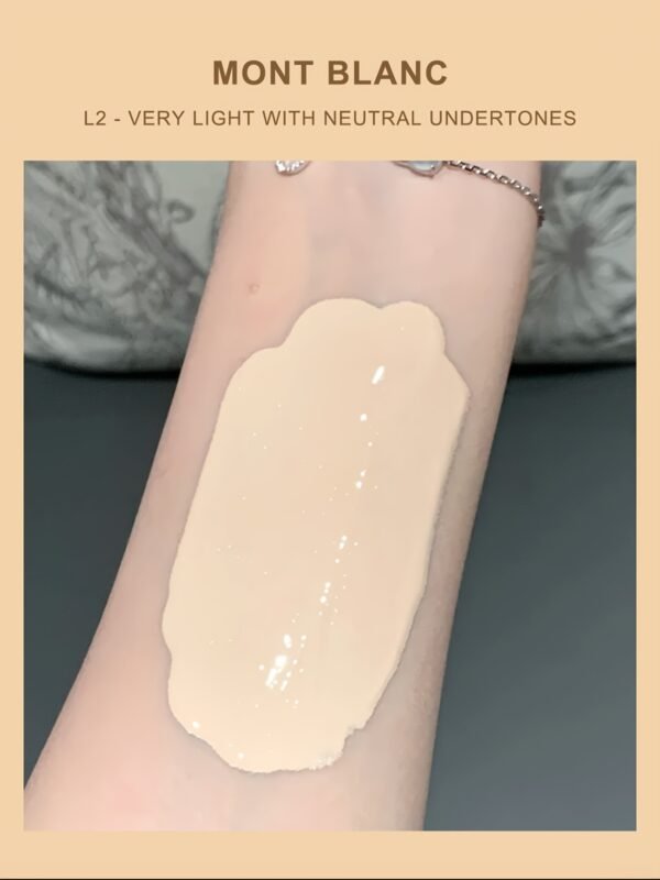 NARS Light Reflecting™ Advanced Skincare Foundation - Mini Size - Skincare Hybrid Foundation #MONT BLANC-LIGHT 2- 10ml, Nature Finish, Moisturizing, Medium Coverage, Liquid Form, Perfect for Dry Skin - Image 14