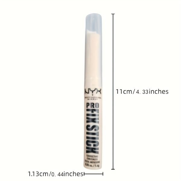NYX Professional Makeup Pro Fix Stick Correcting Concealer - Buildable Medium Coverage, Natural Finish, Cream Form, All Skin Types, Fair & Brown Tones, Under 1 Fl Oz - Image 4