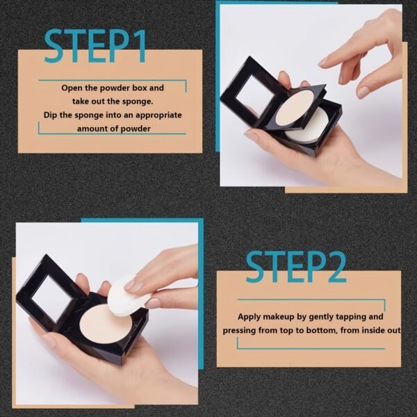 Maybelline FITME Mini Powder Oil Control Concealer Setting Makeup - Image 7