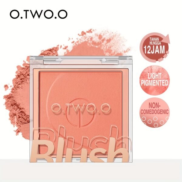 O.TWO.O Face Makeup Blush Palette 6 colors Powder quality High color rendering Smooth color Silky texture Long-lasting and non-smearing Autumn and Winter Style for a Three-Dimensional Fog Makeup Finish otwoo makeup for women - Image 2