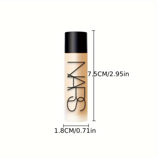 NARS Light Reflecting™ Advanced Skincare Foundation - Mini Size - Skincare Hybrid Foundation #MONT BLANC-LIGHT 2- 10ml, Nature Finish, Moisturizing, Medium Coverage, Liquid Form, Perfect for Dry Skin - Image 11
