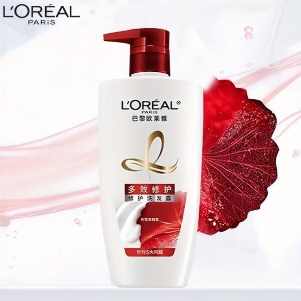 L'Oréal Paris Extraordinary Oil Shampoo & Conditioner - Smooth & Light, Multi-Effect Repair for Normal Hair, Improves Hair Quality, Soft & Manageable Hair, Hair Repair Shampoo|Smooth Hair Texture|Oil Infused Formula