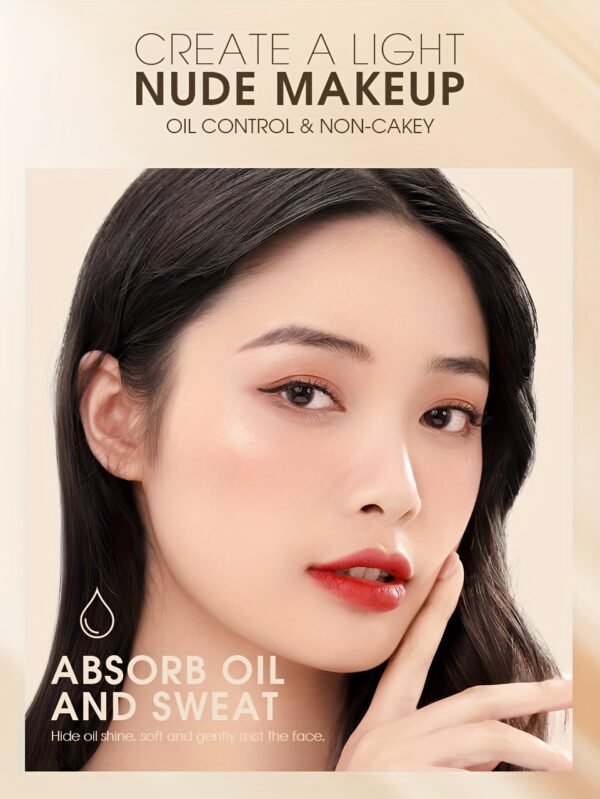 O.TWO.O 3 colors of silky moisturizing makeup setting powder, more delicate, no powder flying, full coverage, flawless makeup, long-lasting, 10/0.35oz, a must-have for all occasions - Image 19